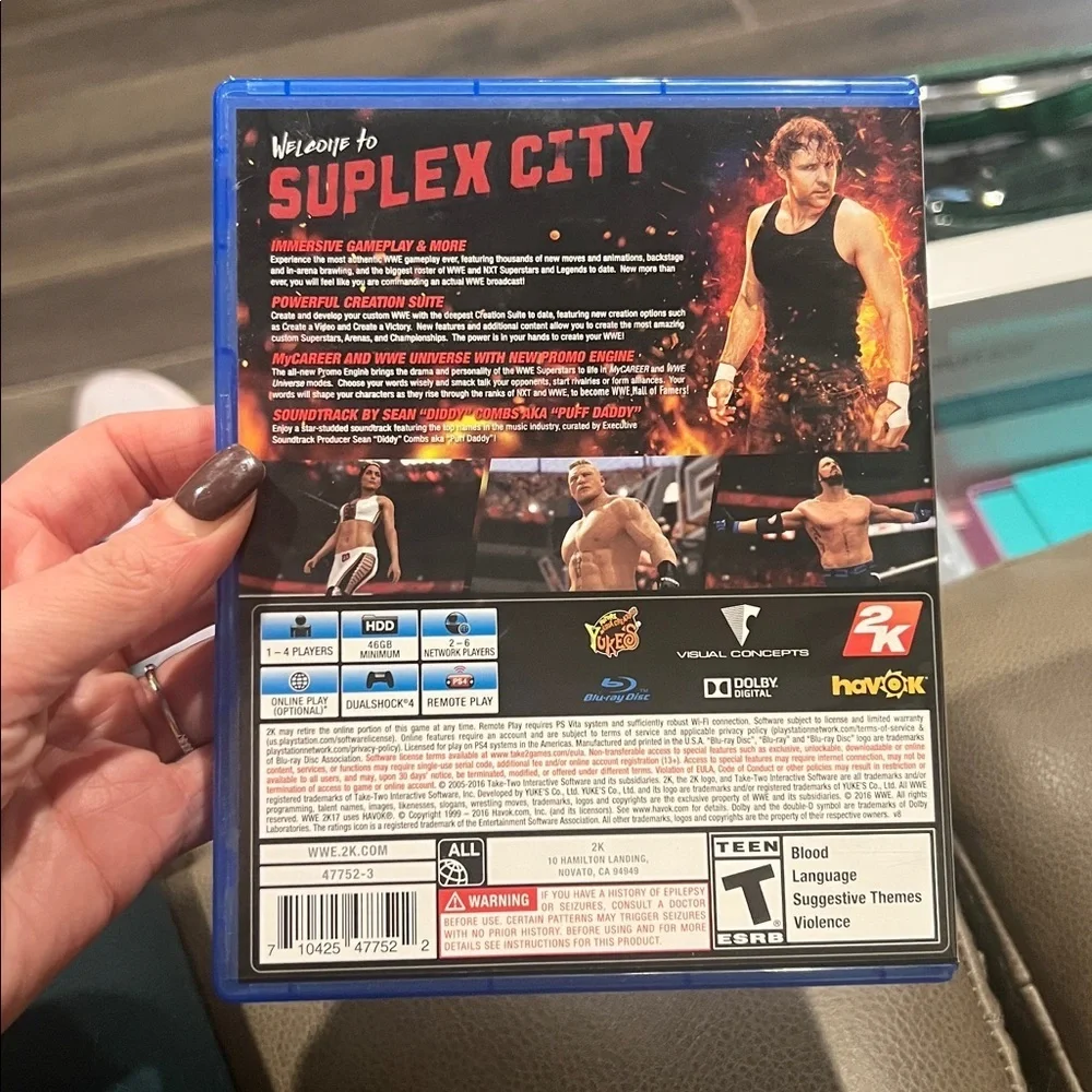 WWE 17 for PS4